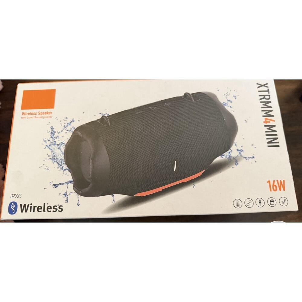 XTRM M4 Mini 16W Bluetooth Wireless Speaker (IPX6 water-resistant).